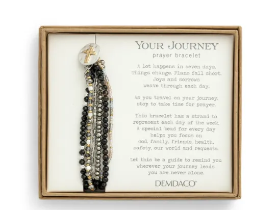 Black Prayer Bracelet