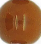 Smiley Chiclet Charm Two Tone Glass Bead Bracelet